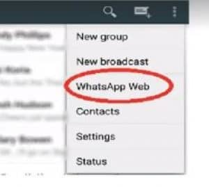 whatsapp web spia