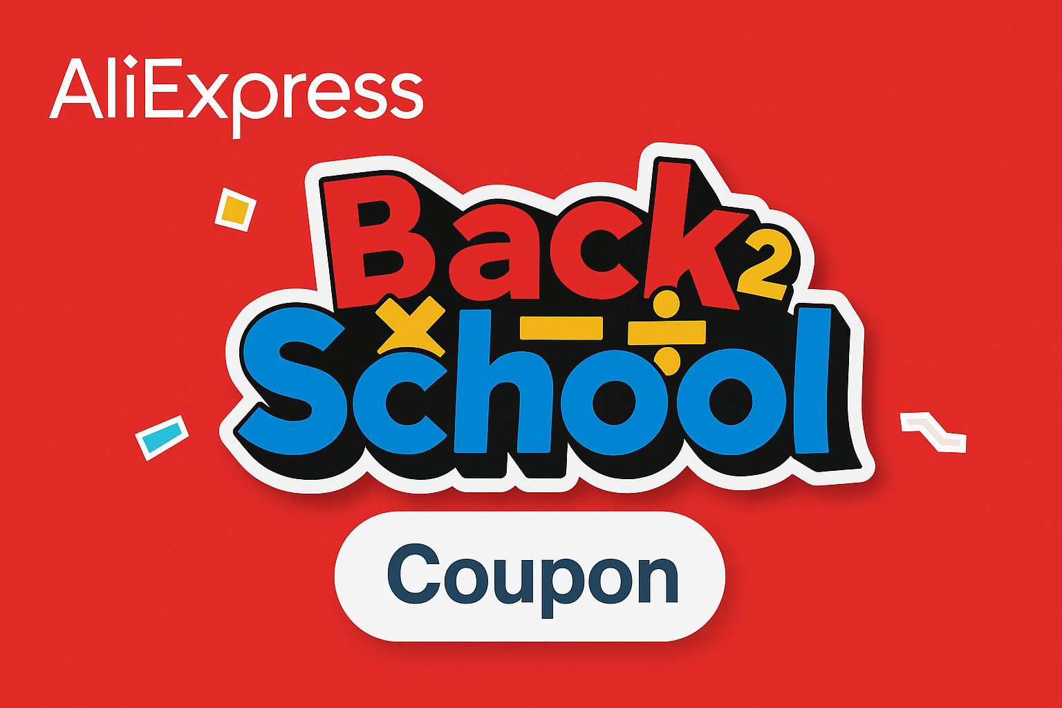 Back to School AliExpress – Offerte con Coupon